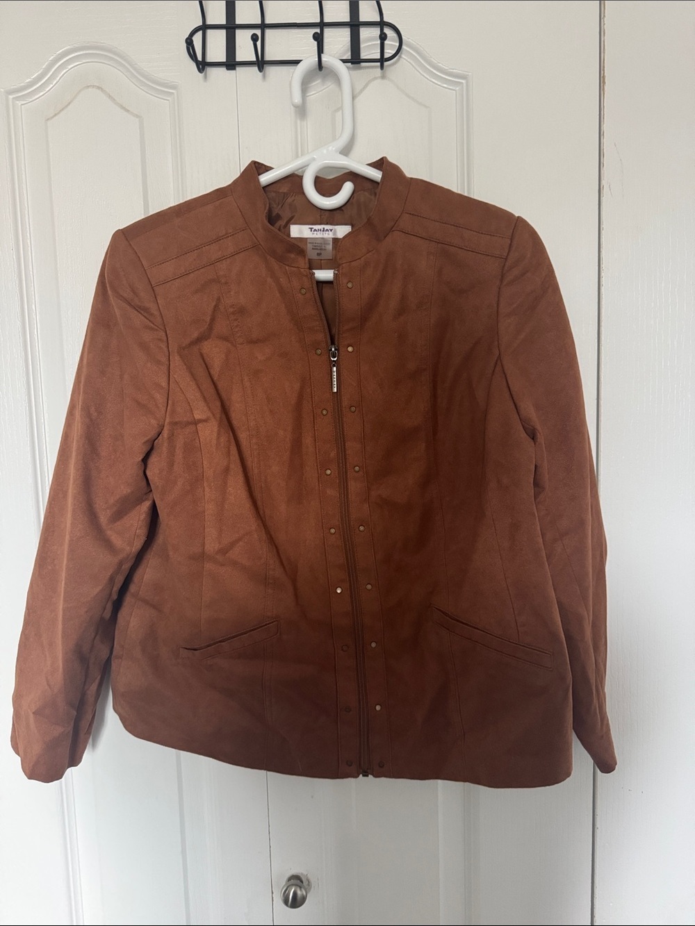Tanjay Tan Suede-Look Women's Jacket